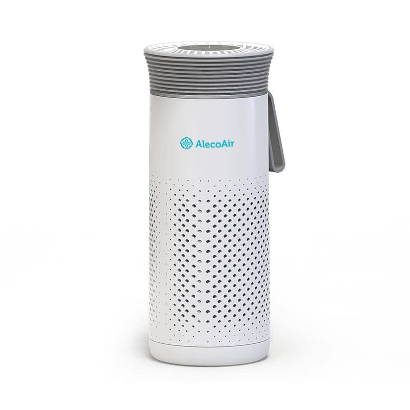 Purificator de aer AlecoAir P06 ATOM  Portabil  Lampa UV-C  Filtru True Hepa H13  Carbon Activ  Alimentare USB — reducere 30% de la 199 lei la 139,67 lei