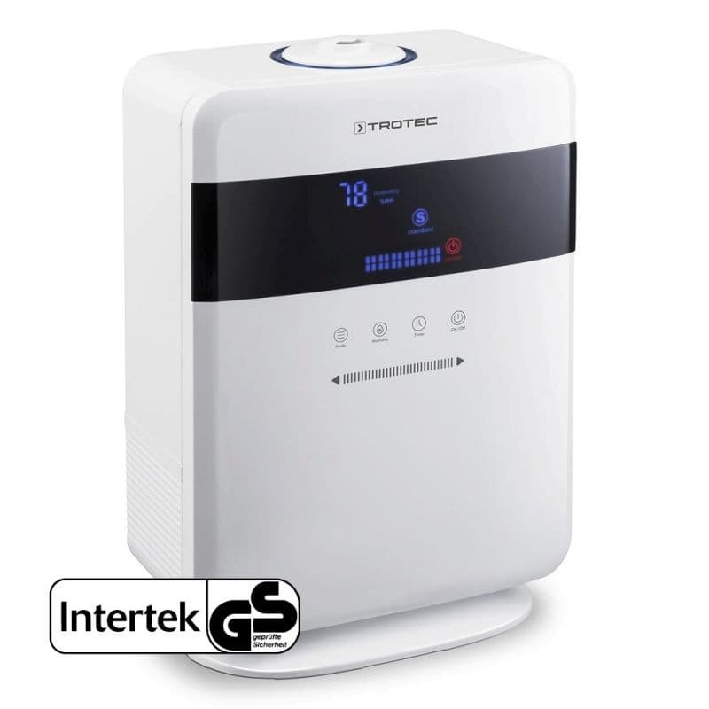 Resigilat! Umidificatorul cu ultrasunete Trotec B6E  Higrostat  Display  Timer  Ionizare  Difuzor aroma  Consum 25W/h — reducere 51% de la 509 lei la 247,11 lei