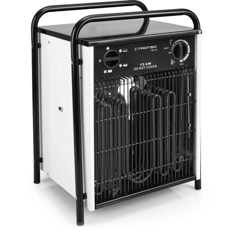 Resigilat - Aeroterma electrica TDS 75  Putere incalzire pana la 15000W  Debit de aer 1293 mc3/h  Termostat — reducere 38% de la 1.399 lei la 866,94 lei