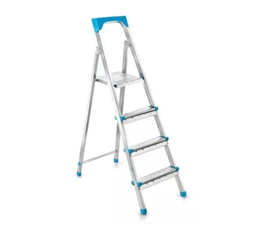 Scara otel 3+1 trepte, 120 kg, model 11003 — reducere 35% de la 161 lei la 105 lei