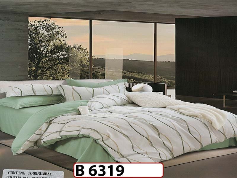 Lenjerie din bumbac 100% 6 piese - B 6319 — reducere 22% de la 280 lei la 219 lei