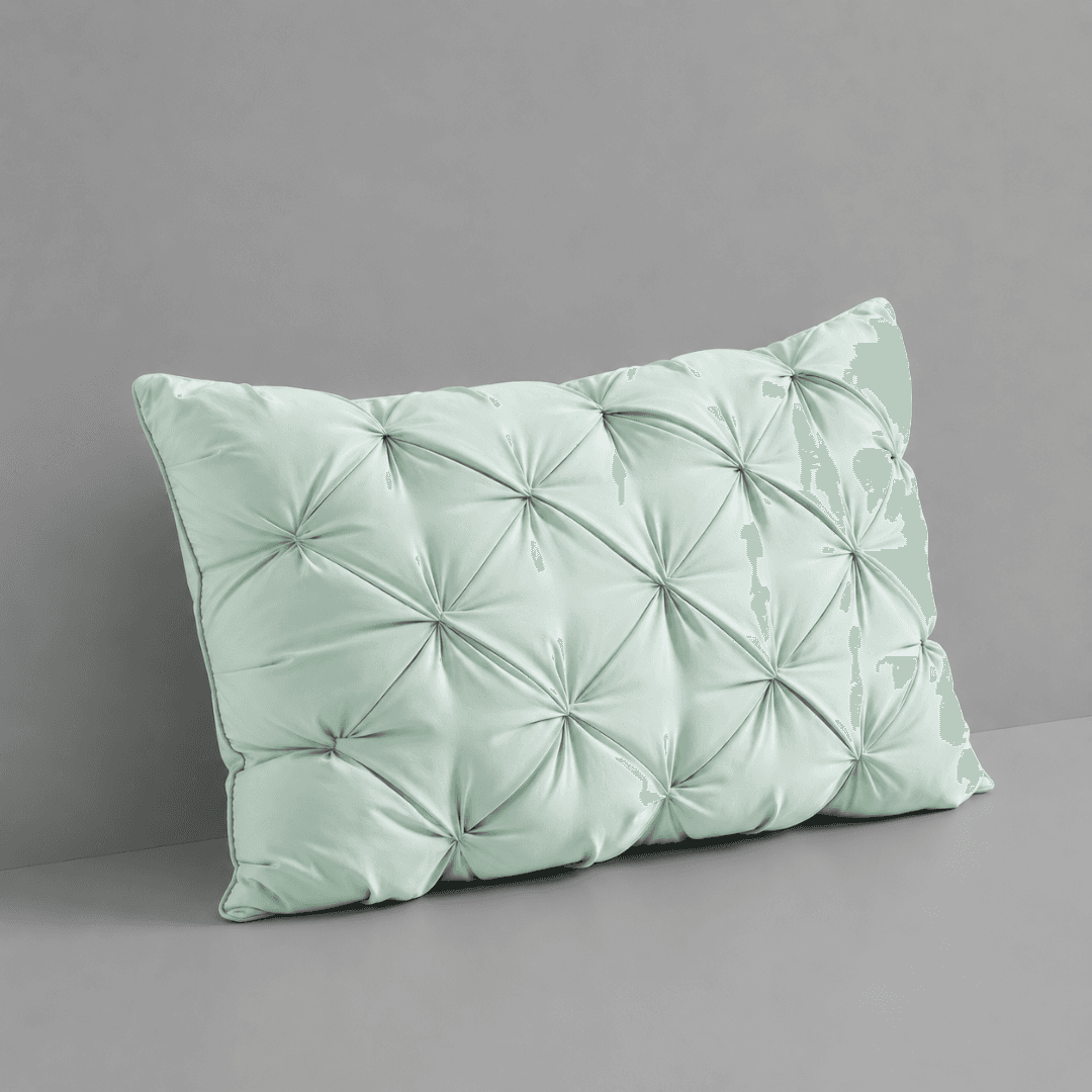 Perna antialergica din puf siliconic 50x70 cm Verde — reducere 38% de la 159 lei la 99 lei