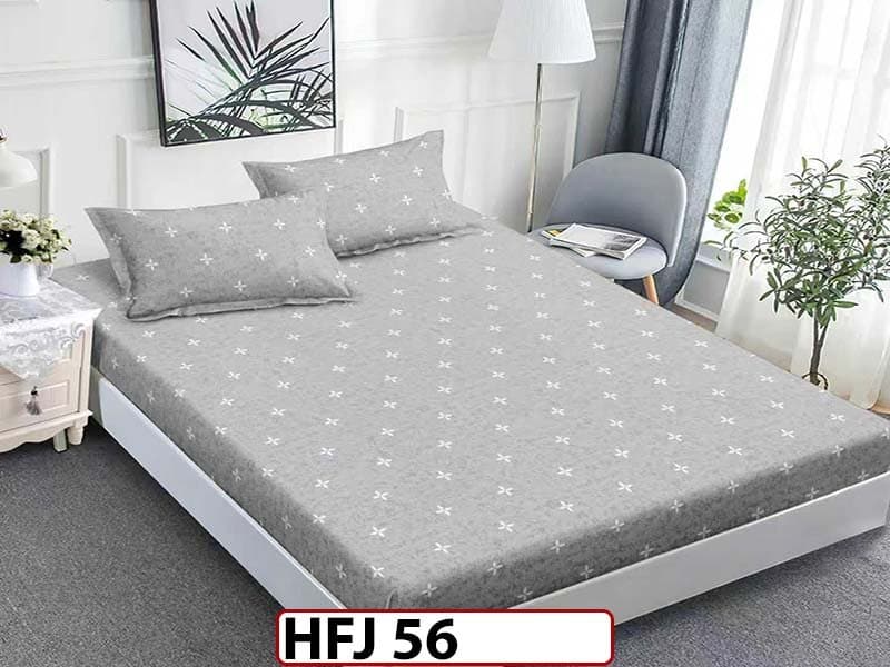 Husa de Pat din Finet + 2 Fete de Perne - Saltea 180x200 - Pat 2 Persoane - HFJ56 — reducere 30% de la 99 lei la 69 lei