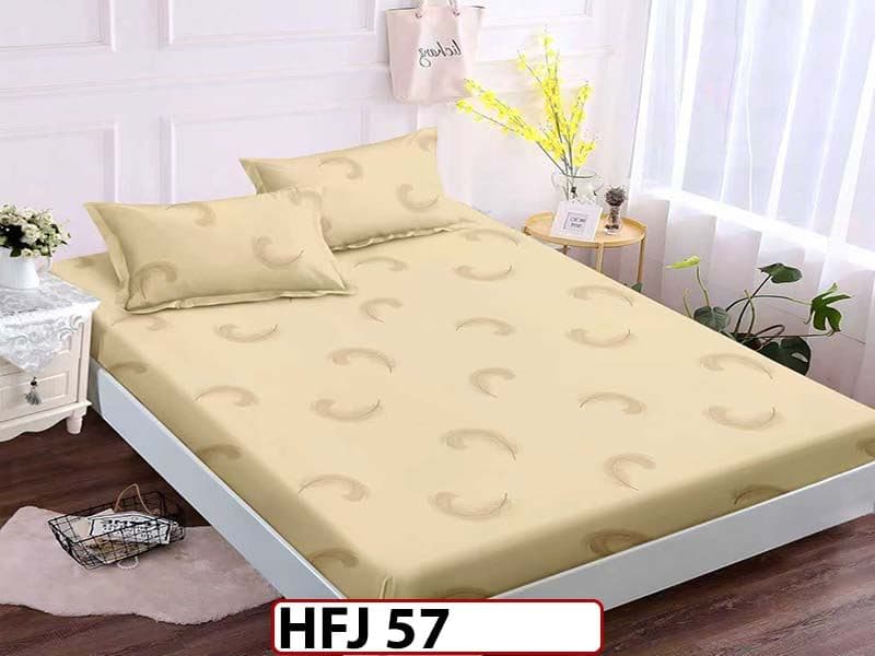 Husa de Pat din Finet + 2 Fete de Perne - Saltea 180x200 - Pat 2 Persoane - HFJ57 — reducere 30% de la 99 lei la 69 lei