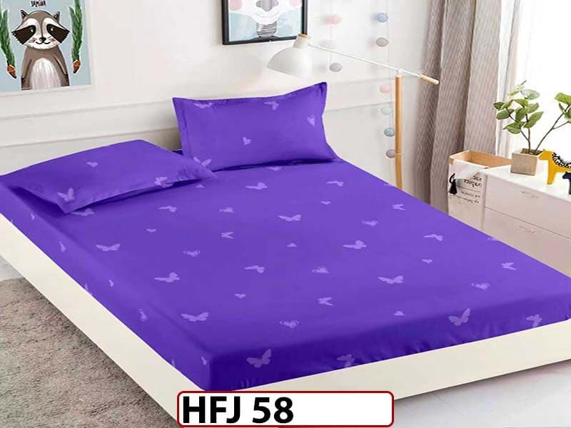 Husa de Pat din Finet + 2 Fete de Perne - Saltea 180x200 - Pat 2 Persoane - HFJ58 — reducere 30% de la 99 lei la 69 lei