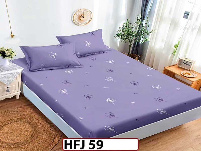 Husa de Pat din Finet + 2 Fete de Perne - Saltea 180x200 - Pat 2 Persoane - HFJ59 — reducere 30% de la 99 lei la 69 lei