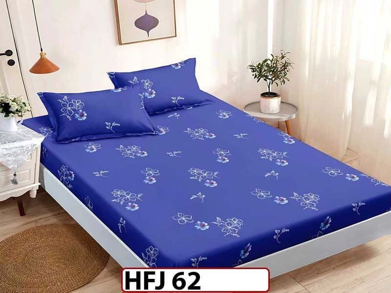 Husa de Pat din Finet + 2 Fete de Perne - Saltea 180x200 - Pat 2 Persoane - HFJ62 — reducere 30% de la 99 lei la 69 lei