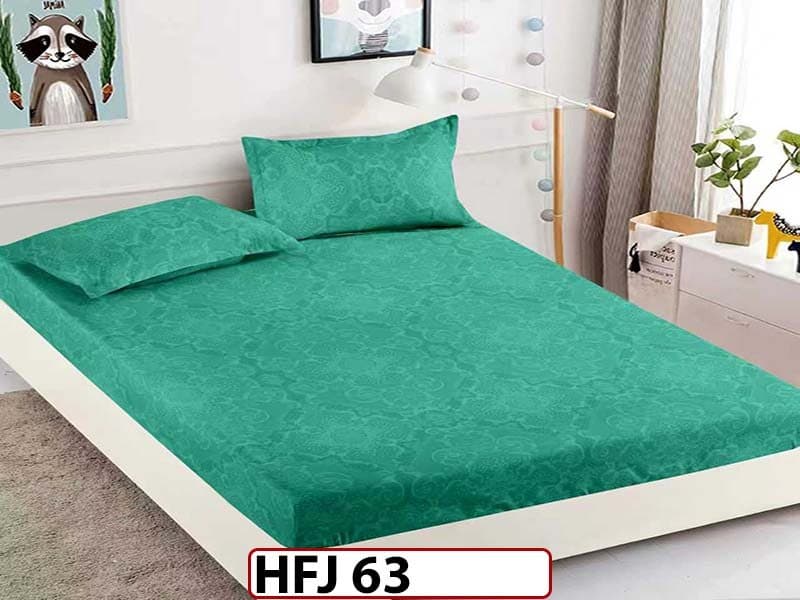 Husa de Pat din Finet + 2 Fete de Perne - Saltea 180x200 - Pat 2 Persoane - HFJ63 — reducere 30% de la 99 lei la 69 lei
