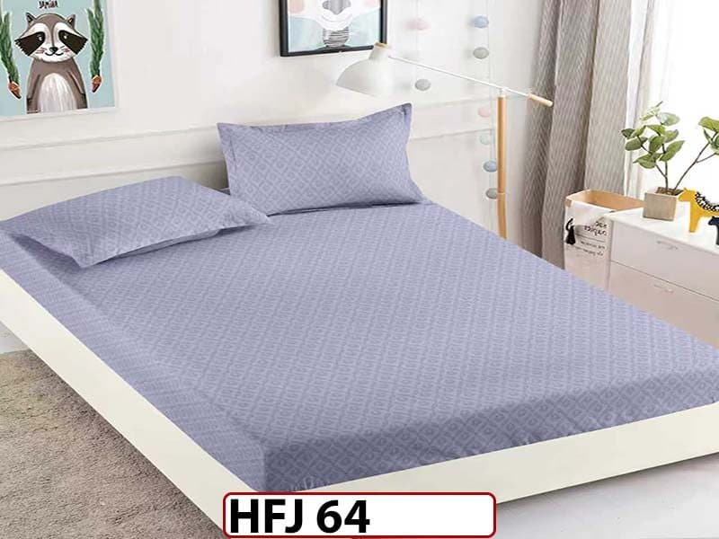 Husa de Pat din Finet + 2 Fete de Perne - Saltea 180x200 - Pat 2 Persoane - HFJ64 — reducere 30% de la 99 lei la 69 lei