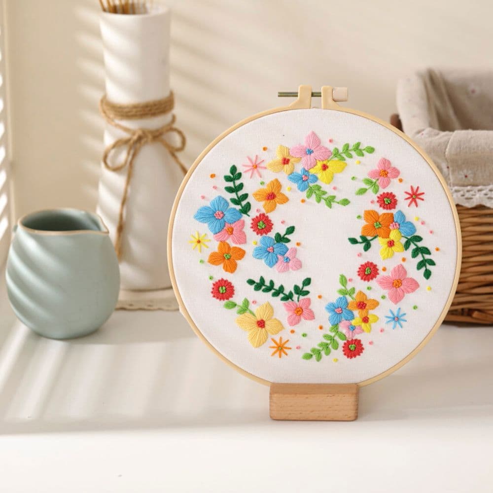 Kit Broderie DIY, Valsul florilor