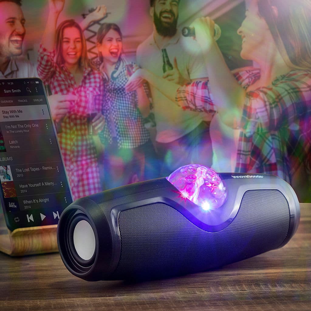 Boxa portabila, Bluetooth 5.0, Bumtzi Bumtzi — reducere 25% de la 150 lei la 113,22 lei