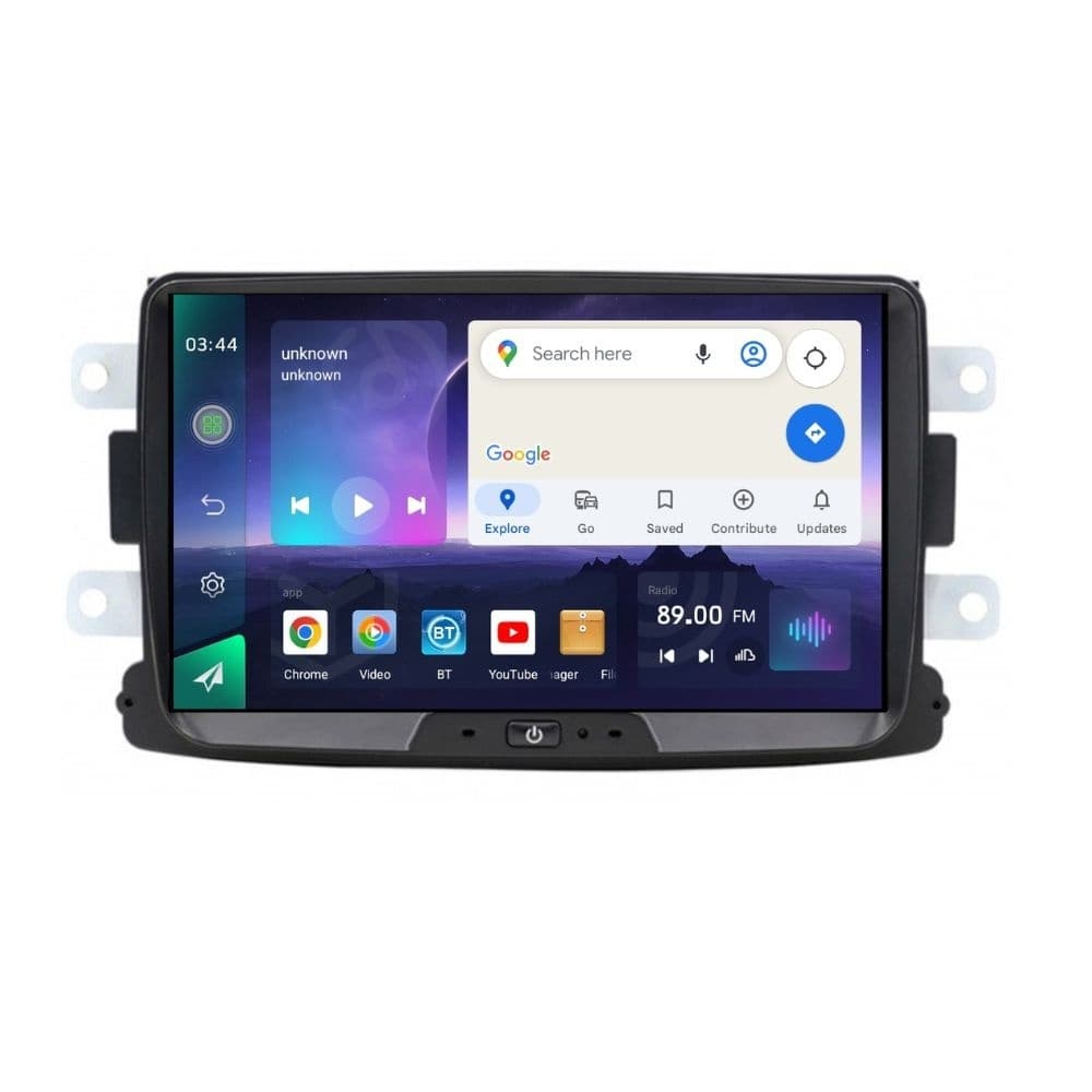 Navigatie dedicata cu Android Dacia Sandero II 2012 - 2020, 4GB RAM, Radio GPS Dual Zone, Display HD IPS 8'' Touchscreen, Internet Wi-Fi si slot SIM 4G, Bluetooth, MirrorLink, USB — reducere 32% de la 1.749 lei la 1.197,52 lei