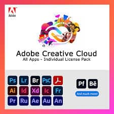 Adobe Creative Cloud, All Apps, Windows MacOs — reducere 44% de la 1.599 lei la 899 lei