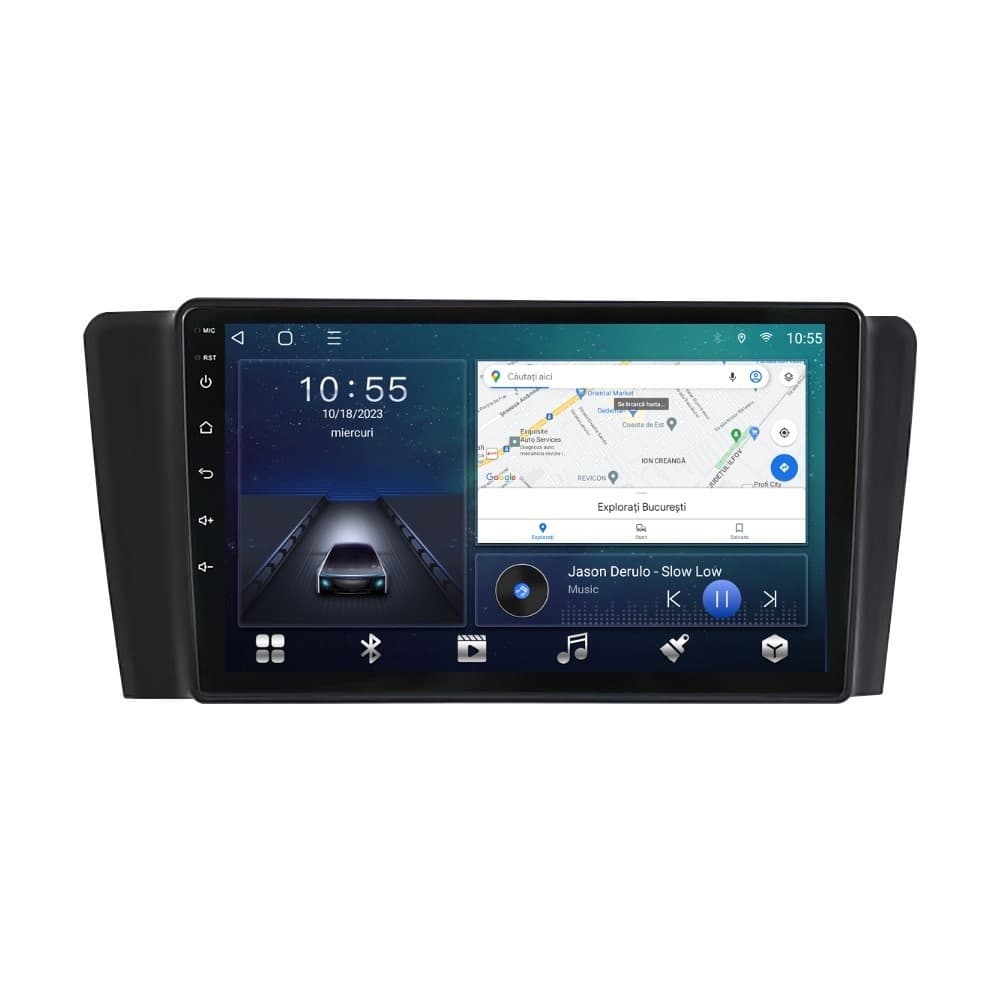 Navigatie dedicata cu Android Volvo V70 II / XC70 I 2000 - 2004, 2GB RAM, Radio GPS Dual Zone, Display HD QLED 9" Touchscreen, Internet Wi-Fi si slot SIM 4G, Bluetooth, MirrorLink, USB — reducere 37% de la 1.449 lei la 908,26 lei