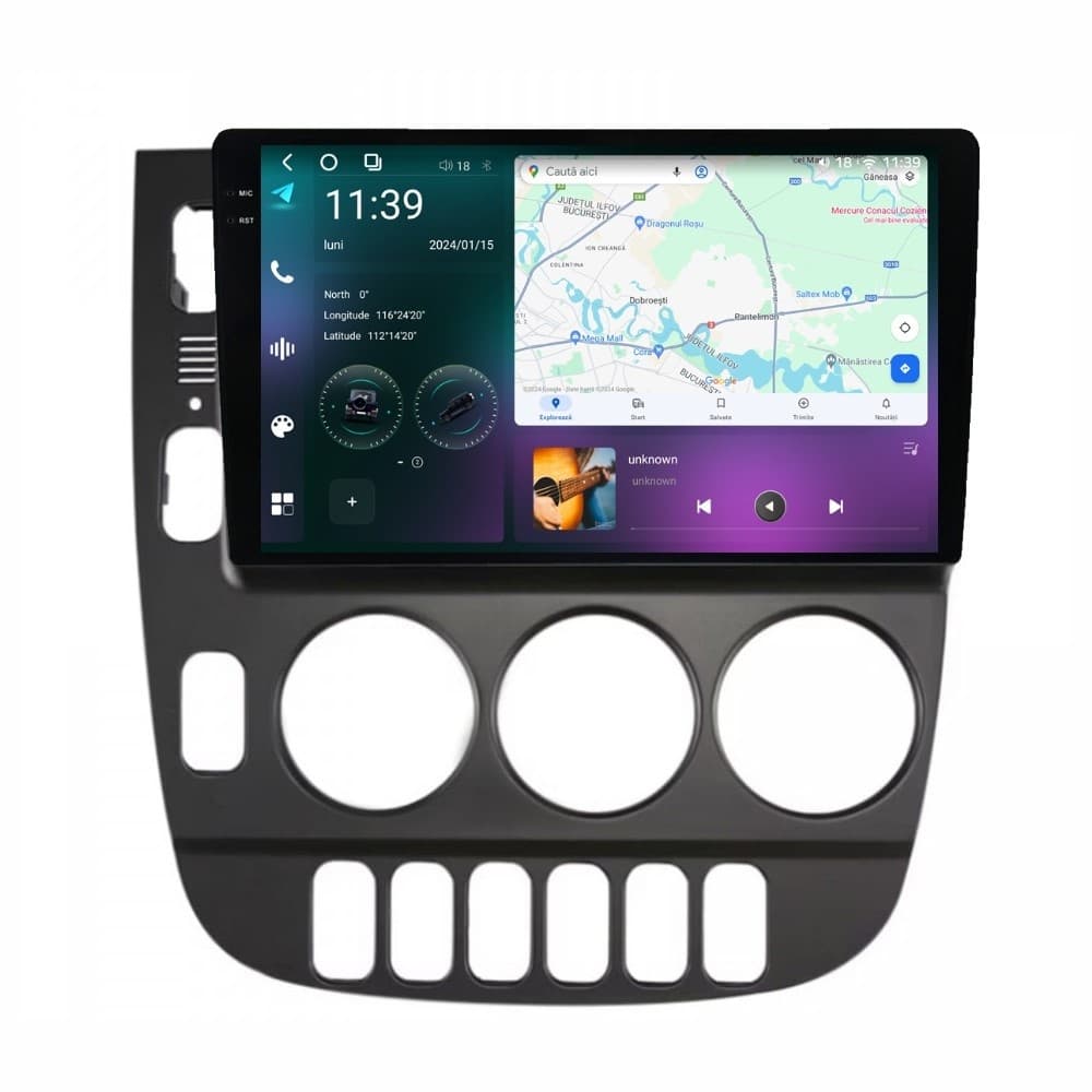 Navigatie dedicata cu Android Mercedes ML W163 1998 - 2001, 12GB RAM, Radio GPS Dual Zone, Display 2K QLED 9.5" Touchscreen, Internet Wi-Fi si slot SIM 4G, Bluetooth, MirrorLink, USB — reducere 25% de la 3.749 lei la 2.809,09 lei