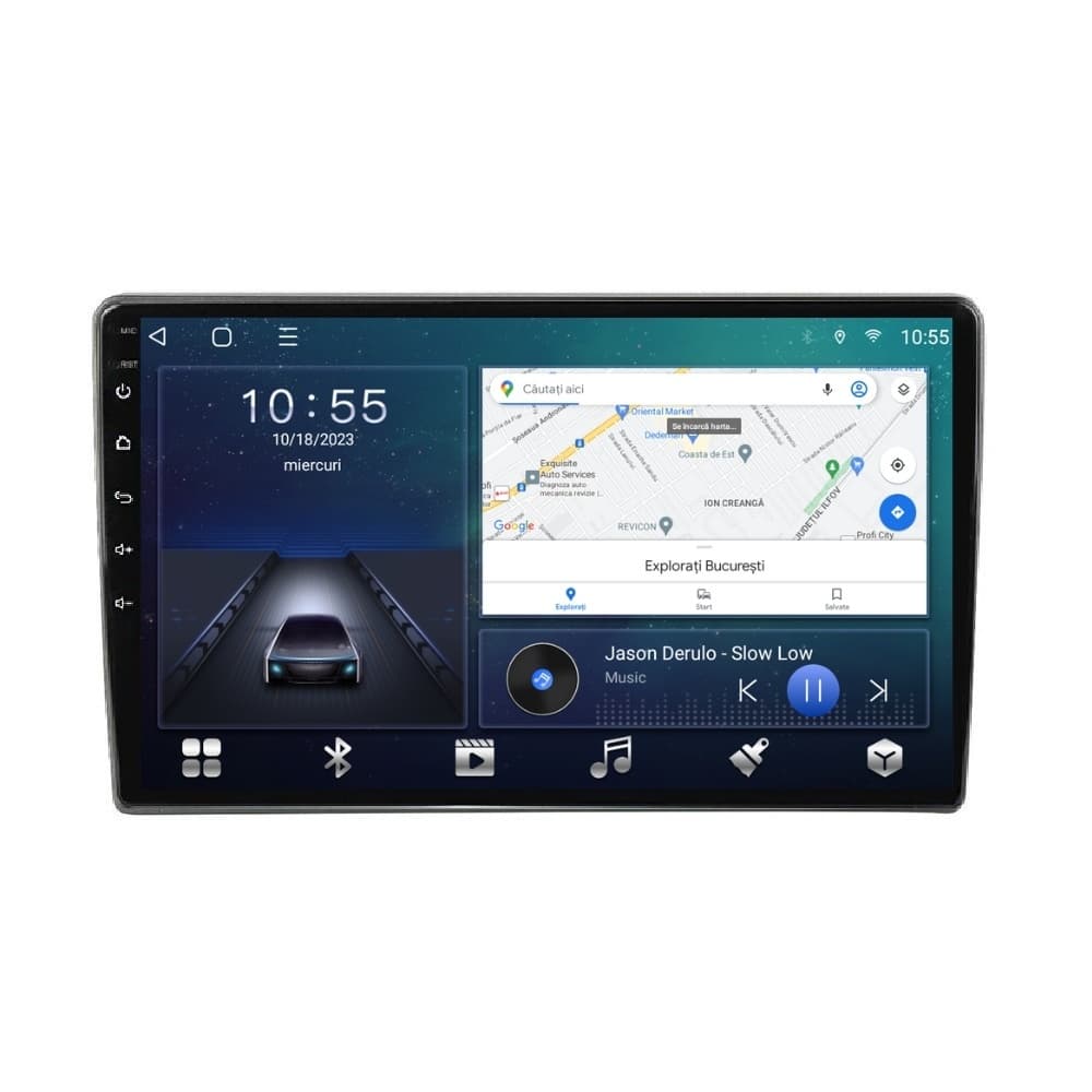 Navigatie dedicata cu Android Opel Astra G 1998 - 2009, 2GB RAM, Radio GPS Dual Zone, Display HD QLED 9" Touchscreen, Internet Wi-Fi si slot SIM 4G, Bluetooth, MirrorLink, USB — reducere 35% de la 1.399 lei la 908,26 lei