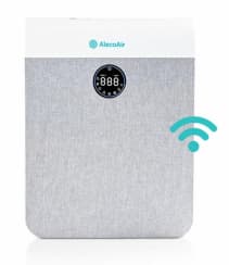 Purificator de aer  AlecoAir P28 Fabric  Wi-Fi  Lampa UV-C  Filtru True HEPA si Carbune Activ  PM 2.5 — reducere 29% de la 499 lei la 354,55 lei