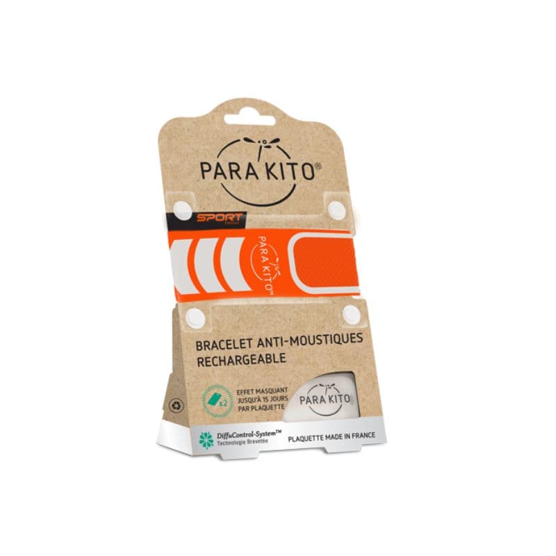 Bratara impotriva tantarilor Sport, diverse culori, 1 bucata, ParaKito — reducere 20% de la 67,9 lei la 54,32 lei