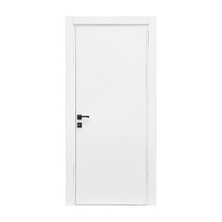 Usa Interior din MDF Novo Doors ND170 LUX PREMIUM, Cadru din Lemn Masiv, KIT COMPLET, Toc Reglabil de 10 CM INCLUS, Plinta pe Ambele Parti (Culoare: Alb mat, Dimensiune: 80 cm, Toc: Reglabil 30 cm, Ma — reducere 34% de la 1.749 lei la 1.156,2 lei