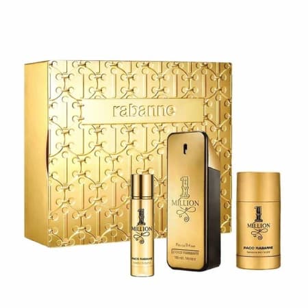 Set Cadou Paco Rabanne 1 Million Apa de Toaleta Barbati, 100 ml + 10 ml si Deodorant stick, 75 ml — reducere 40% de la 599 lei la 359,5 lei