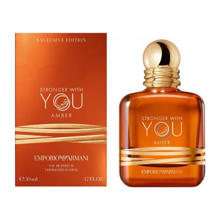 Giorgio Armani Stronger With You Amber, Apa de Parfum, Barbati (Gramaj: 100 ml) — reducere 37% de la 699 lei la 443,8 lei