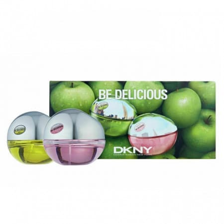 Set Cadou Apa de Parfum DKNY Be Delicious, 30 ml + Be Delicious Fresh Blossom, 30 ml Femei (Continut set: 30 ml Apa de Parfum + 30 ml Apa de Parfum) — reducere 38% de la 229 lei la 142,15 lei
