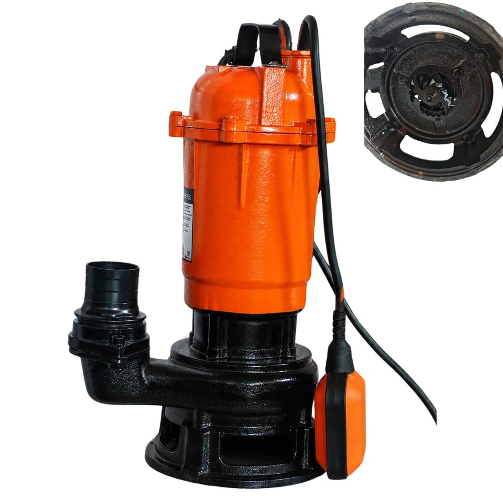 Pompa apa murdara 1100W profesionala submersibila fonta cu tocator si plutitor GW GW7367, — reducere 25% de la 399 lei la 299 lei