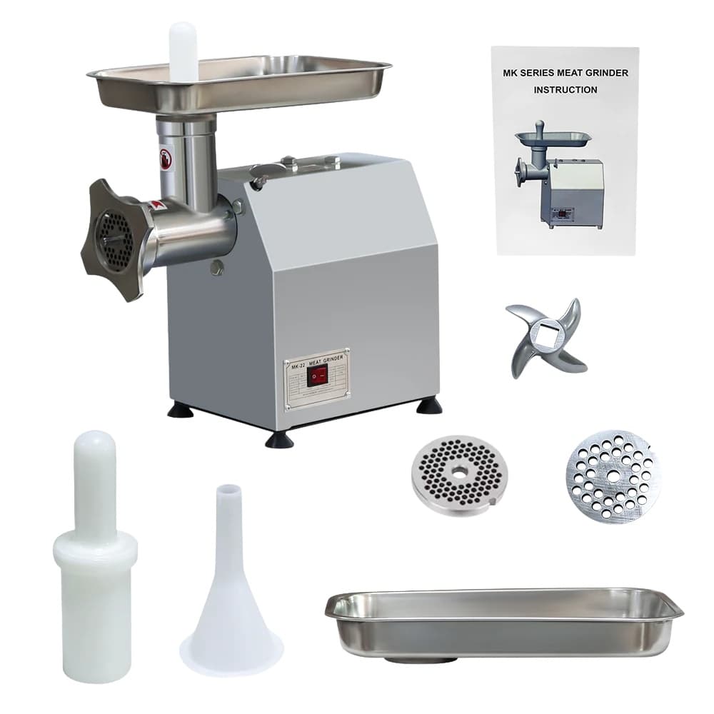 Masina de tocat carne MK22, PROFESIONALA, 4500w, MK22, constructie profesionala inox, 2 site, reverse, Campion CMP1787 — reducere 25% de la 1.066 lei la 799 lei