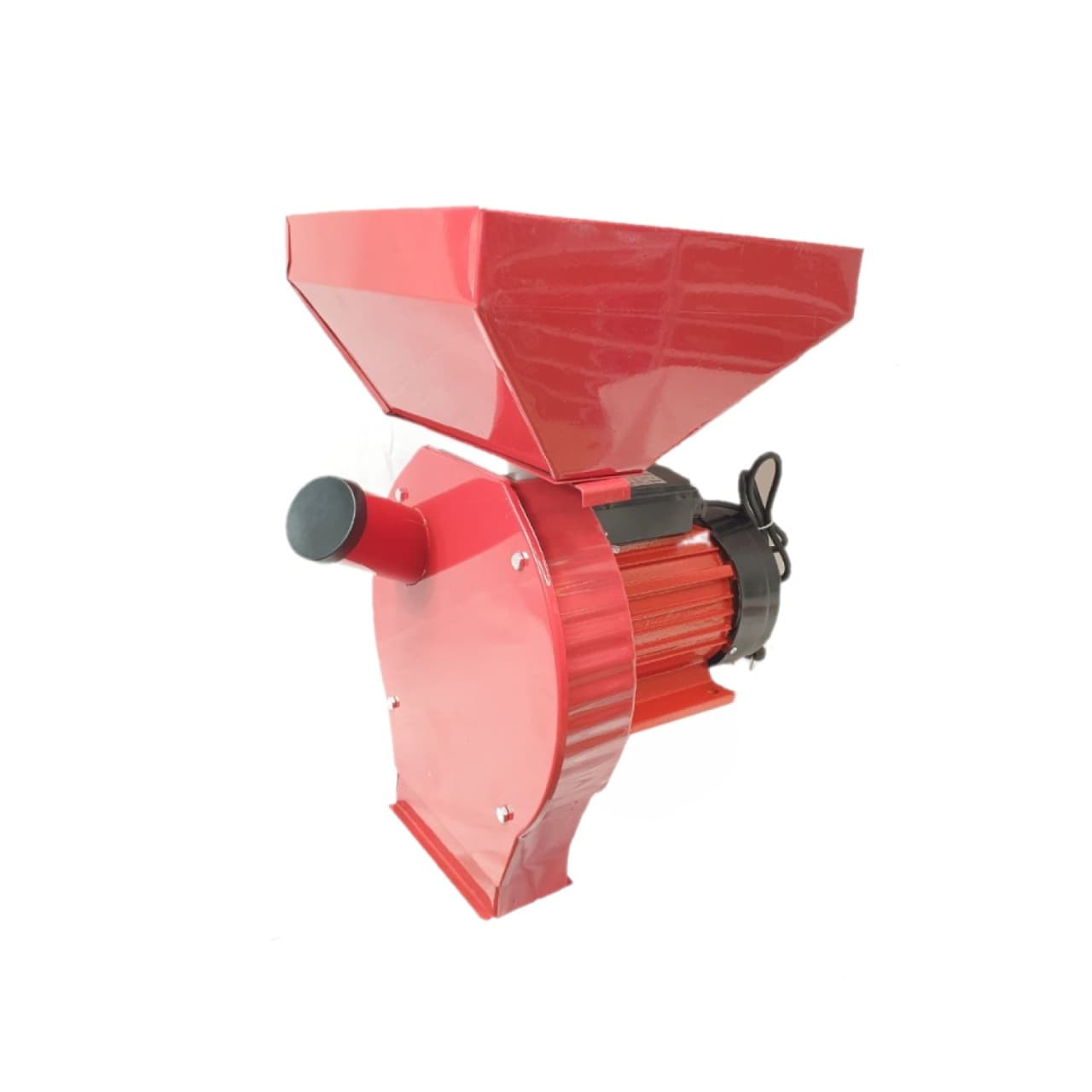 Moara Electrica 4500w Rosie pentru Uruiala CMP1335R, 4.5KW, 300kg/ora, Motor Electric 100% Cupru, 20 Ciocanele, 4 Site Interschimbabile, Cuva Metalica Extra Mare, Butuc Direct pe Ax, Protectie Suprasa — reducere 18% de la 299 lei la 244,99 lei