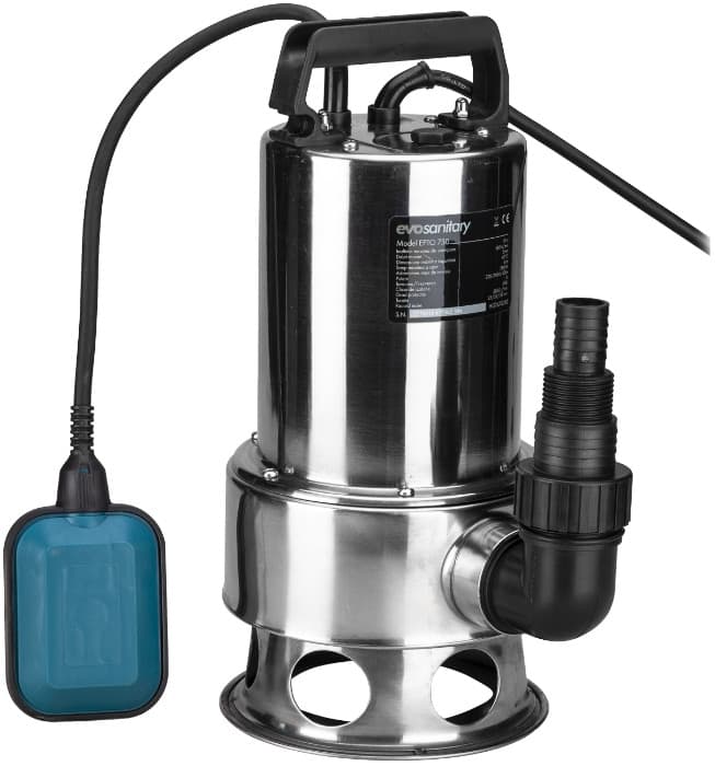 Pompa Submersibila Apa Murdara Epto 750 W, Evotools 675382 — reducere 15% de la 324 lei la 275,4 lei