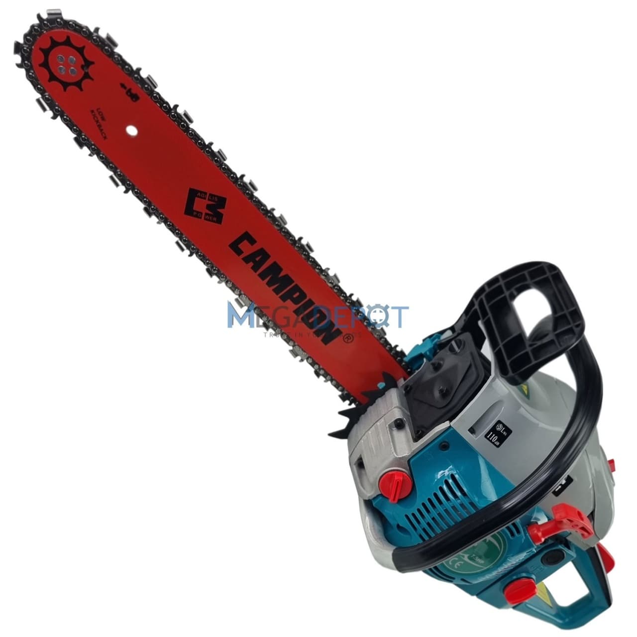 Drujba Motofierastrau pe Benzina 8.5CP Campion CMP1312, 52 CMC, Lama 40CM – CMP1312 — reducere 44% de la 358 lei la 199,98 lei