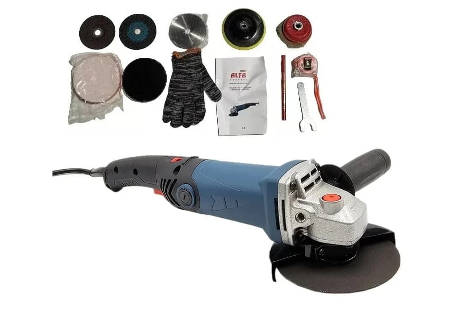 Flex Polizor unghiular 125mm, 3000w, 10 accesorii, variator turatie, 11000rpm, Ural Campion CMP1161 — reducere 48% de la 256,24 lei la 132 lei