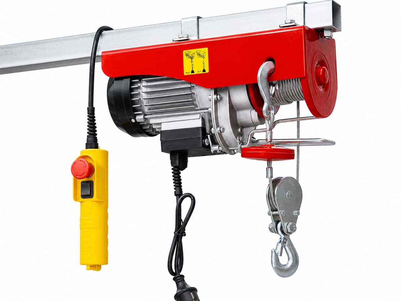 Macara electrica 250kg, 550w, 12m / 6m, roliu electric, electropalan KRAFTNER KF-7834 — reducere 30% de la 571 lei la 399 lei