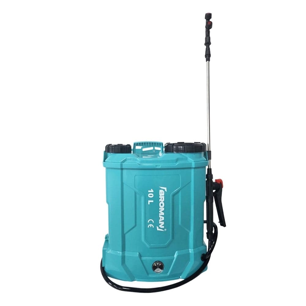 Pompa de stropit 10L, cu acumulator electrica, 8ah, 6 ore autonomie, polipropilena — reducere 36% de la 188 lei la 121 lei