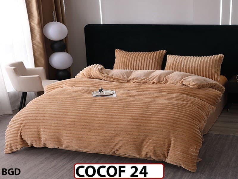 Lenjerie De Pat Cocolino de 2 Persoane cu 4 piese - COCOF24 — reducere 47% de la 300 lei la 159 lei