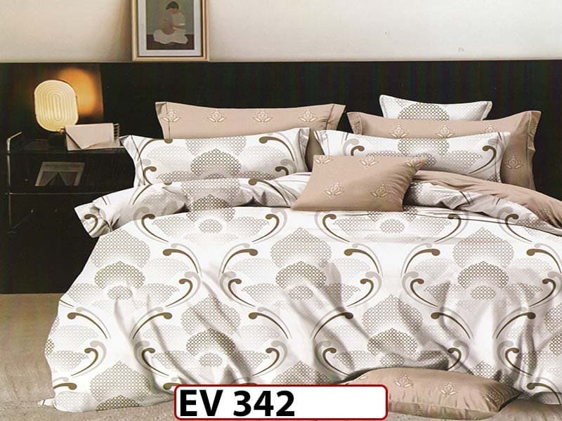 Lenjerie din bumbac Satinat 6 piese Casa New Concept - EV342 — reducere 41% de la 219 lei la 129 lei