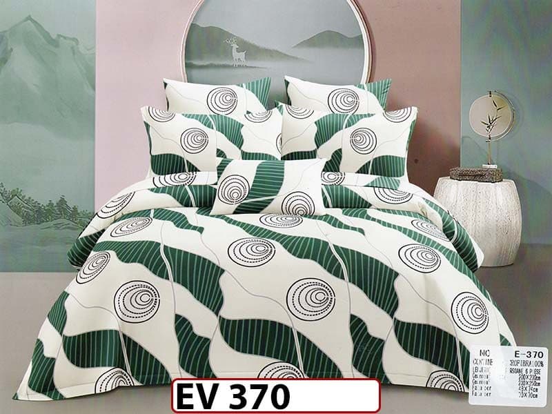 Lenjerie din bumbac Satinat 6 piese Casa New Concept - EV370 — reducere 41% de la 219 lei la 129 lei