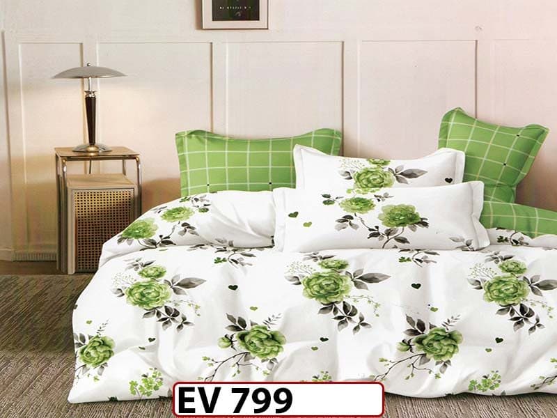 Lenjerie din bumbac Satinat 6 piese Casa New Concept - EV799 — reducere 41% de la 219 lei la 129 lei