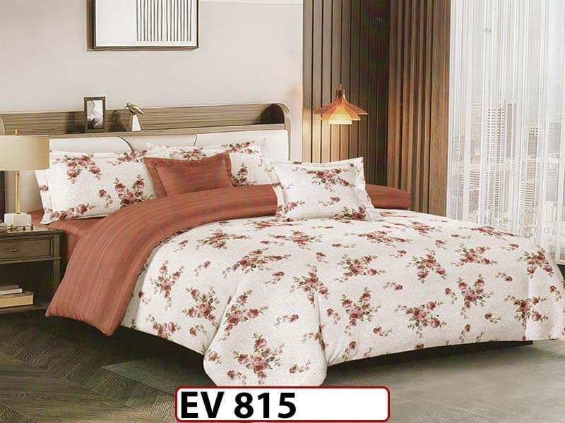 Lenjerie din bumbac Satinat 6 piese Casa New Concept - EV815 — reducere 41% de la 219 lei la 129 lei