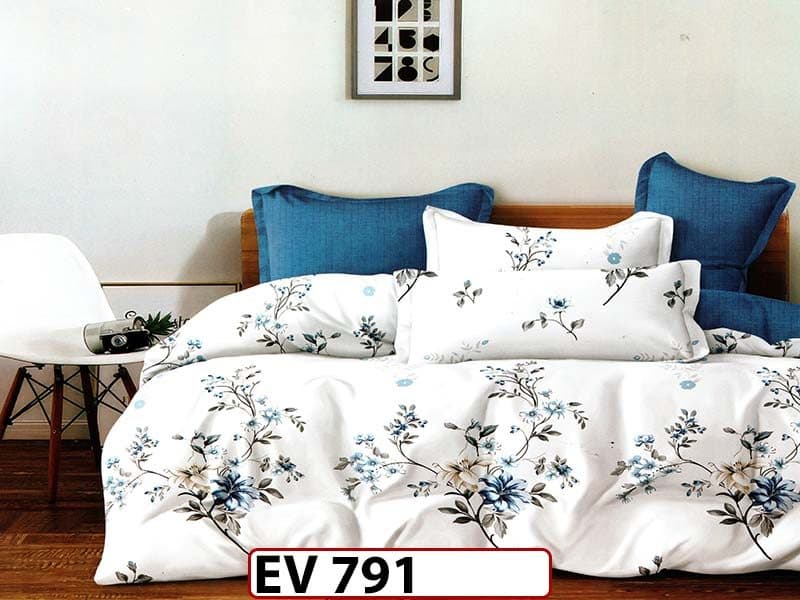 Lenjerie din bumbac Satinat 6 piese Casa New Concept - EV791 — reducere 41% de la 219 lei la 129 lei