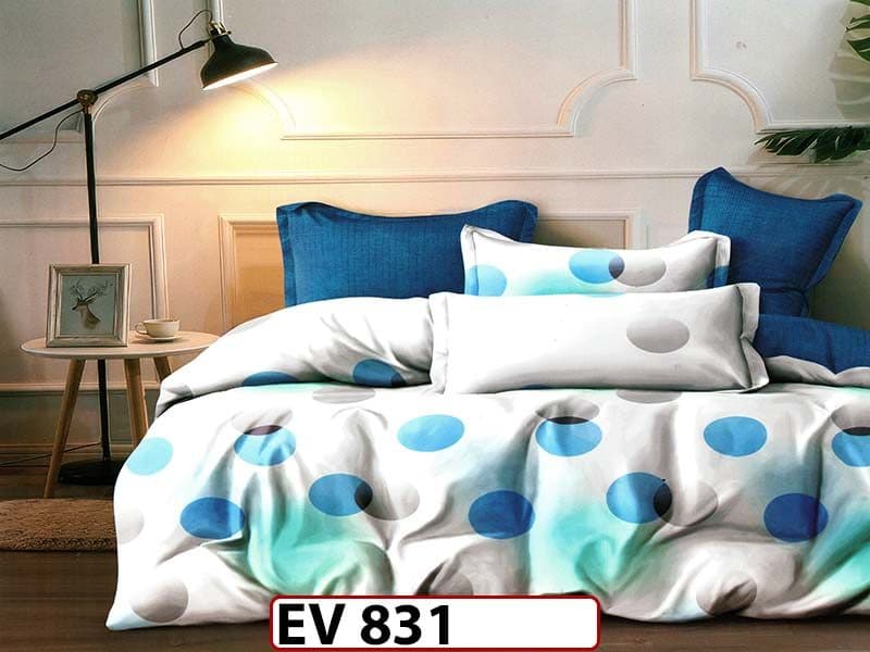 Lenjerie din bumbac Satinat 6 piese Casa New Concept - EV831 — reducere 41% de la 219 lei la 129 lei