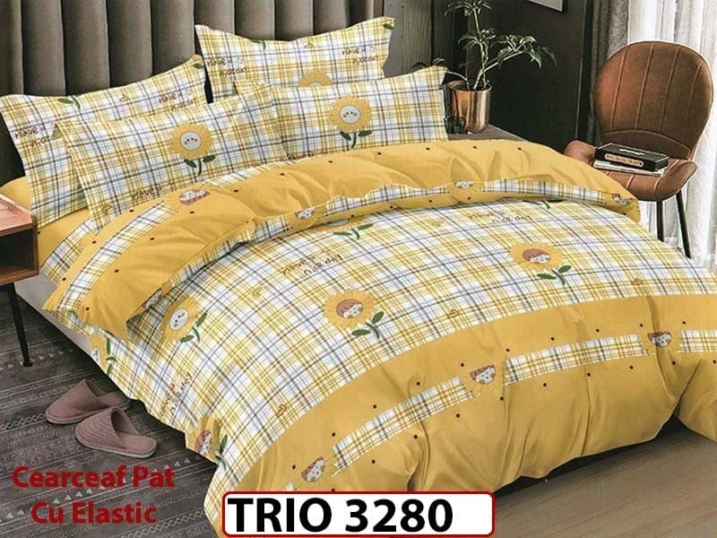 Lenjerie din finet 6 piese cu elastic - TRIO3280 — reducere 63% de la 319 lei la 119 lei