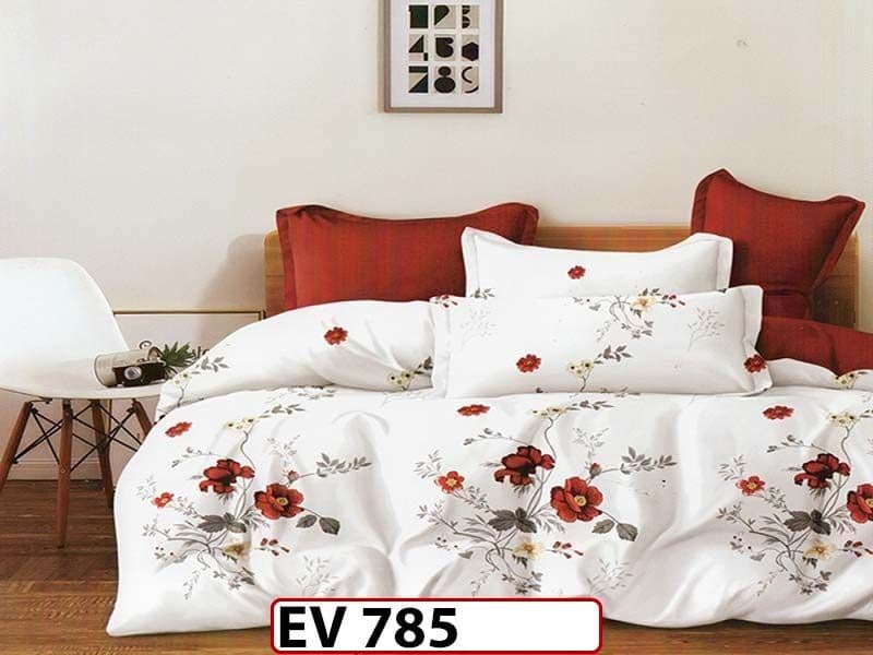 Lenjerie din bumbac Satinat 6 piese Casa New Concept - EV785 — reducere 41% de la 219 lei la 129 lei