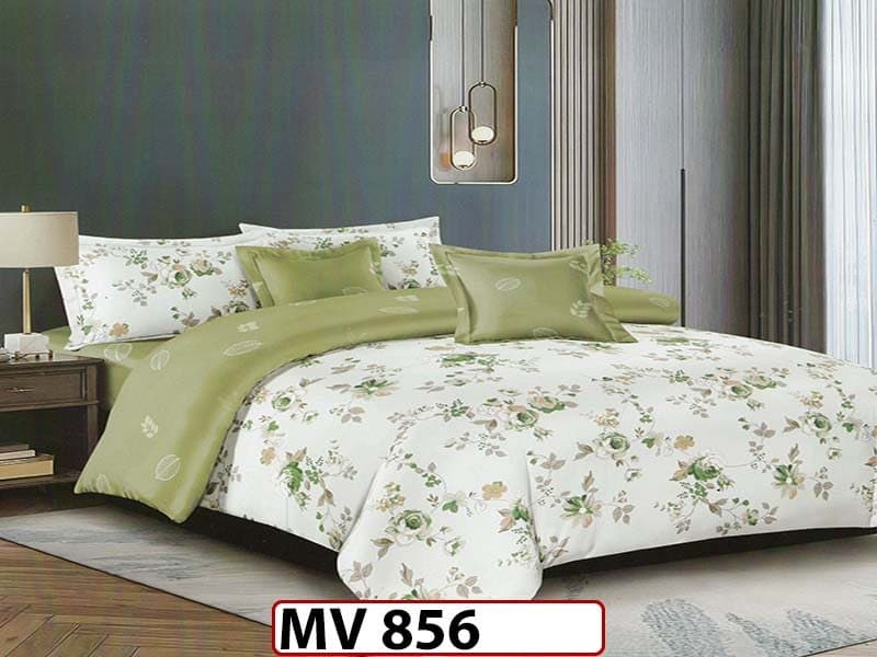 Lenjerie din bumbac Satinat 4 piese Casa New Concept - MV856 — reducere 37% de la 189 lei la 119 lei