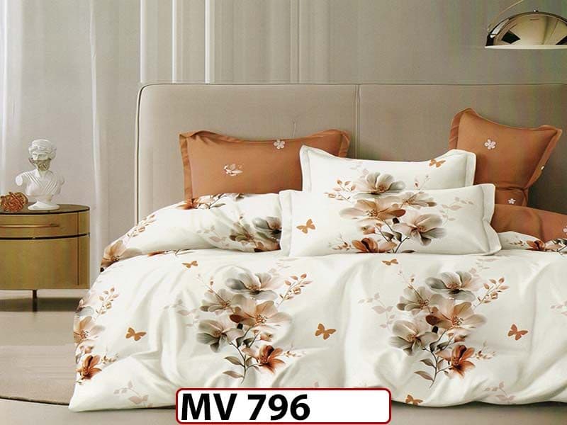 Lenjerie din bumbac Satinat 4 piese Casa New Concept - MV 796 — reducere 37% de la 189 lei la 119 lei