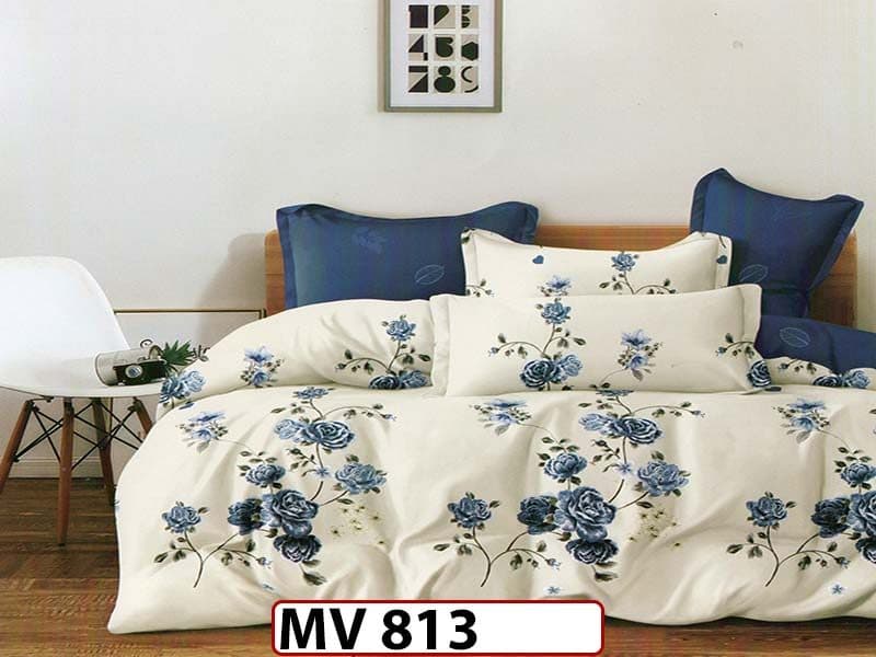 Lenjerie din bumbac Satinat 4 piese Casa New Concept - MV 813 — reducere 37% de la 189 lei la 119 lei
