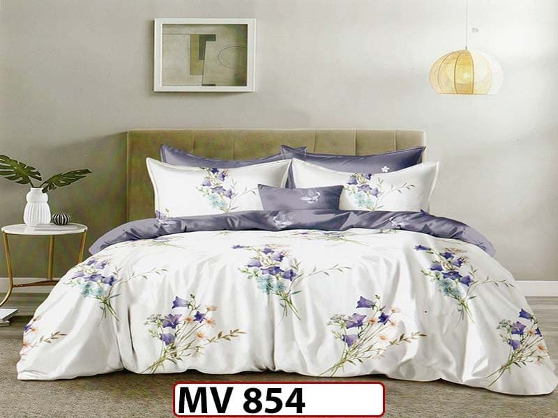 Lenjerie din bumbac Satinat 4 piese Casa New Concept - MV 854 — reducere 37% de la 189 lei la 119 lei