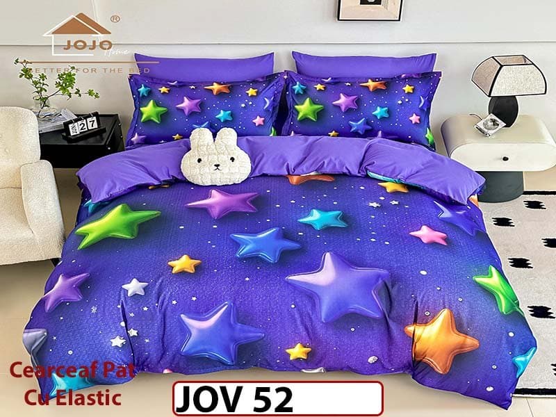 Lenjerie 5D din Finet 6 piese cu Elastic - JOV 52 — reducere 29% de la 209 lei la 149 lei
