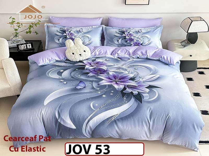 Lenjerie 5D din Finet 6 piese cu Elastic - JOV 53 — reducere 29% de la 209 lei la 149 lei