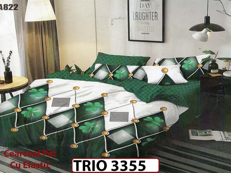 Lenjerie din finet 6 piese cu elastic - TRIO3355 — reducere 63% de la 319 lei la 119 lei